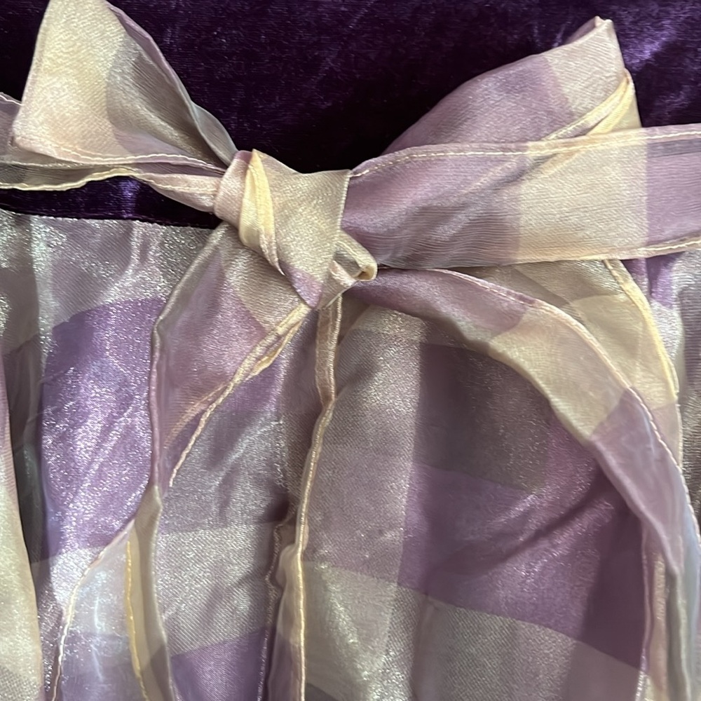 Bonnie Jean Purple & Gold Formal Dress, Girls 6X - Picture 12 of 12